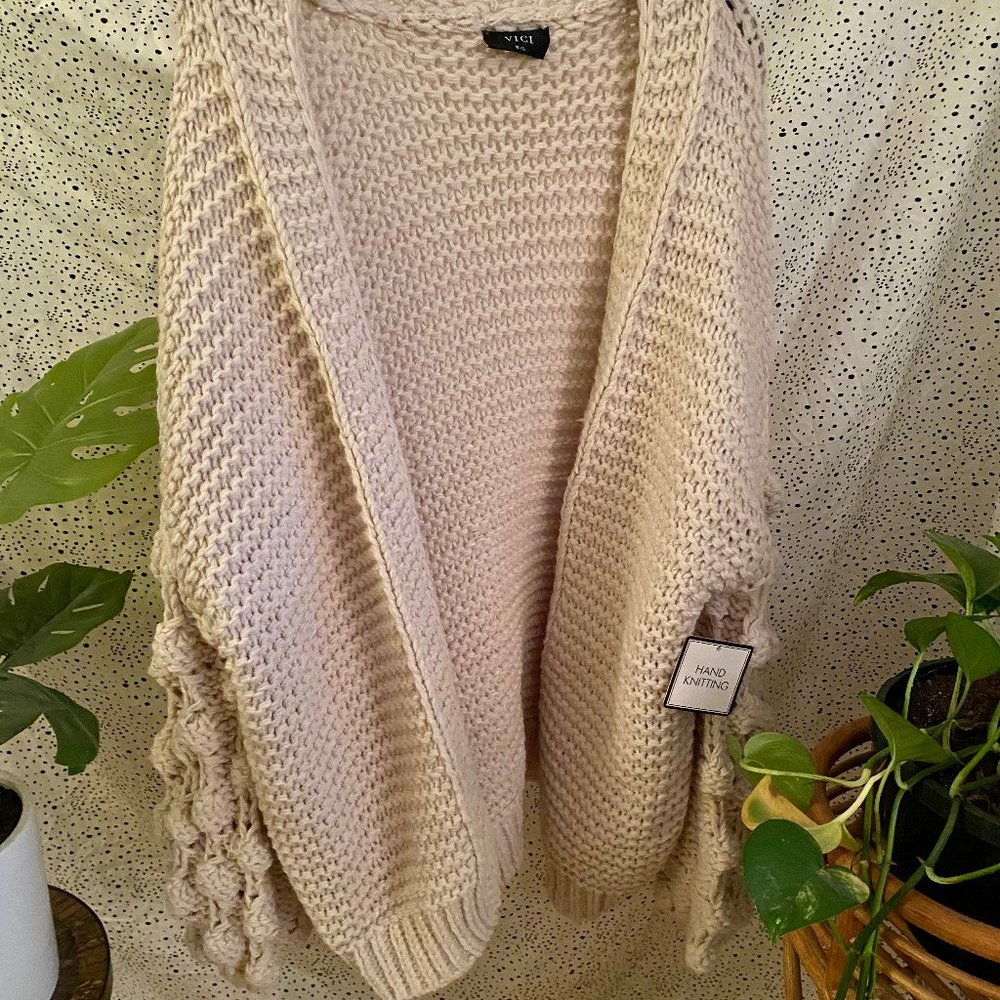 Hand Knit Cardigan